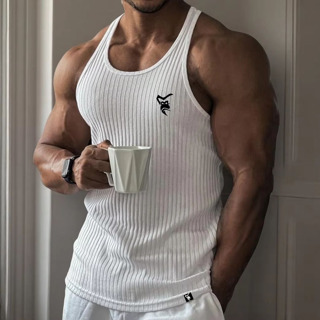 Sleeveless Undershirt - 新しいメンズクイックドライランニングタンクトップ通気性ノースリーブスポーツベスト弾性ジムフィットネスワークアウトアスレチックシャツ筋肉質の男性