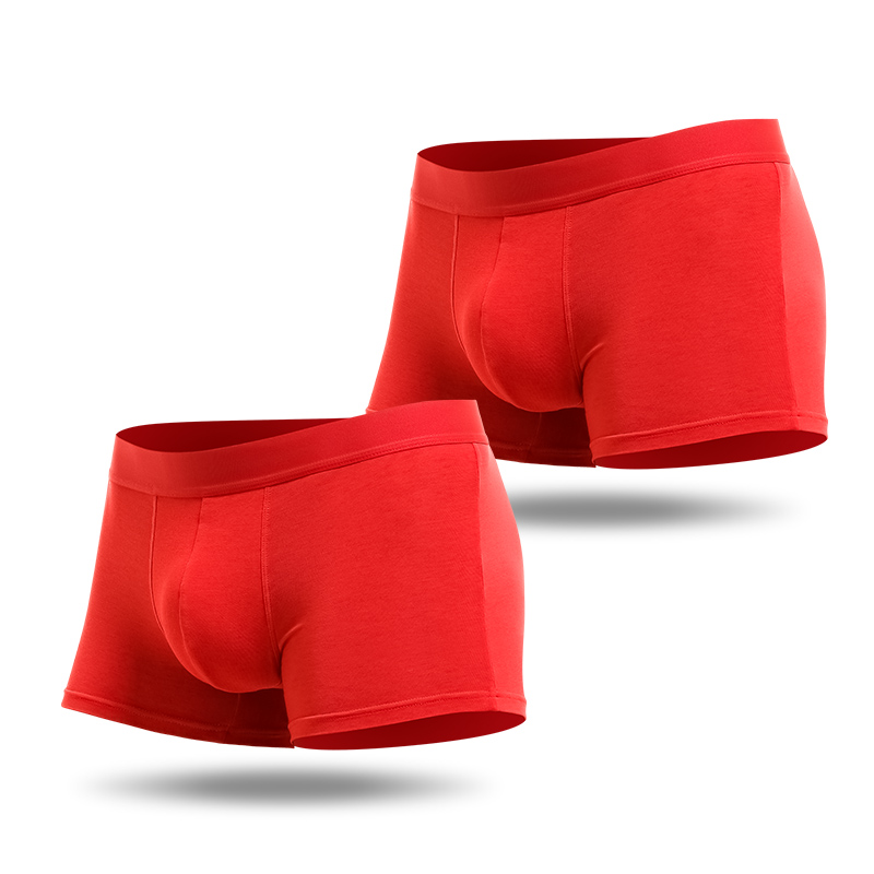 男性用下着、男性用ボクサーブリーフ、亥年用の赤い下着、男性用 - Boxer Shorts Modal のレビューと価格