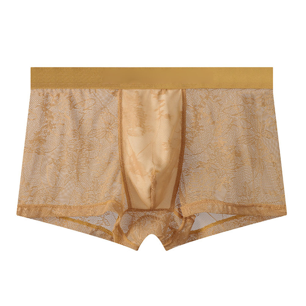 セクシーなメンズボクサーショーツメッシュ男性下着ランジェリー - Boxer Shorts Modal のレビューと価格