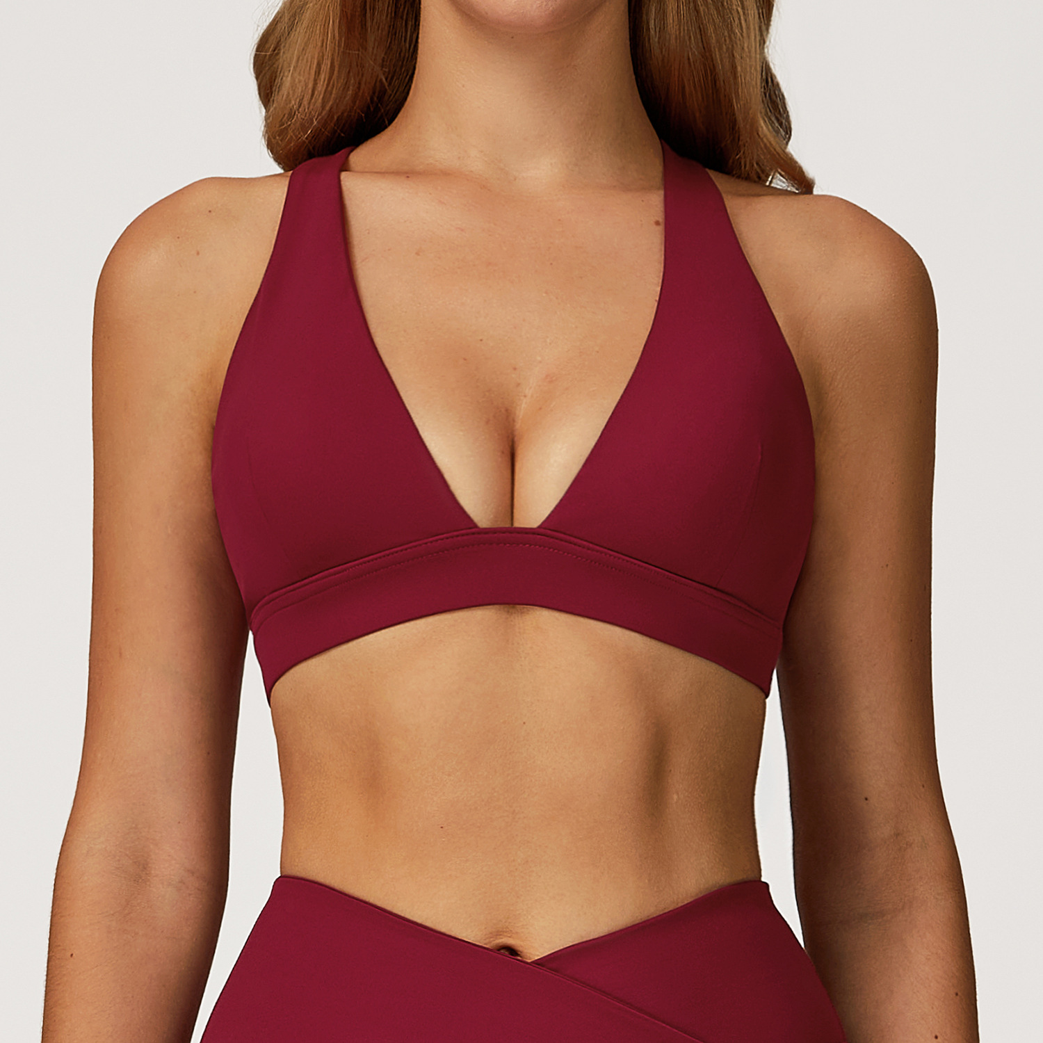 女性用スクランチスポーツブラ ジムトップ レディース ランニ - Quick Dry Underwear のレビューと価格