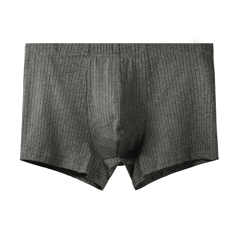 メンズコットン通気性ボクサーブリーフ、夏用薄手スポーツ快適下 - Boxer Brief Pack Cotton のレビューと価格