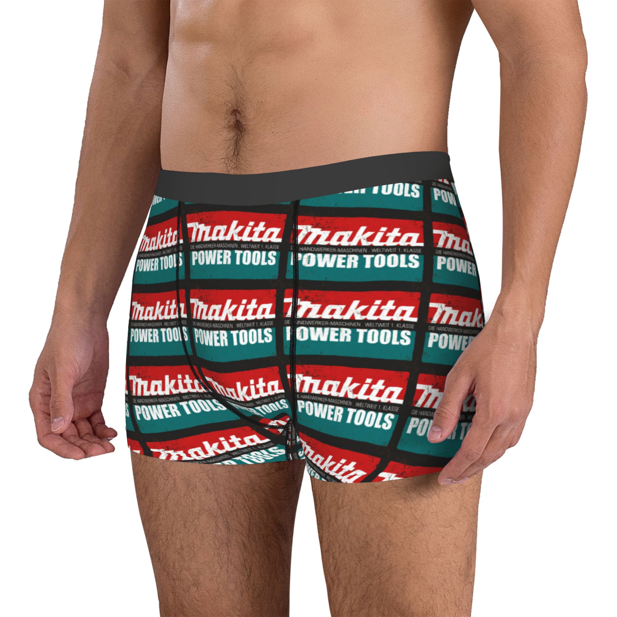 男性用ノベルティヴィンテージマキタ電動工具下着ボクサーブリー - Boxer Shorts Modal のレビューと価格