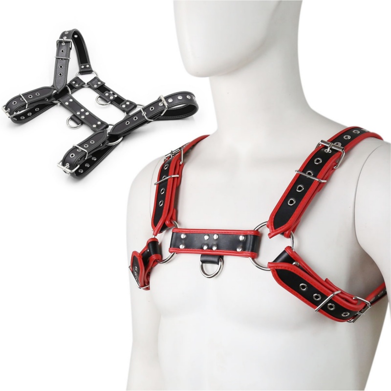 フェチ男性ランジェリーハーネス男性服タンクトップ性的ボディレ - Suspender Tank Top のレビューと価格