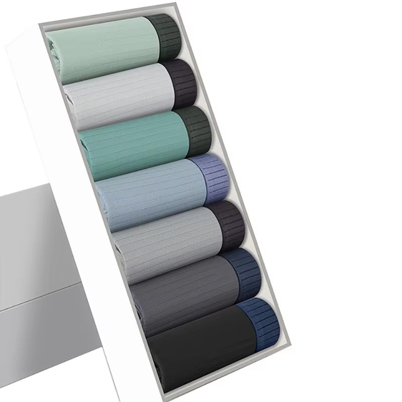 メンズコットンサーマルボクサーパンツ,セクシーな下着,ショー - Boxer Brief Pack Cotton のレビューと価格