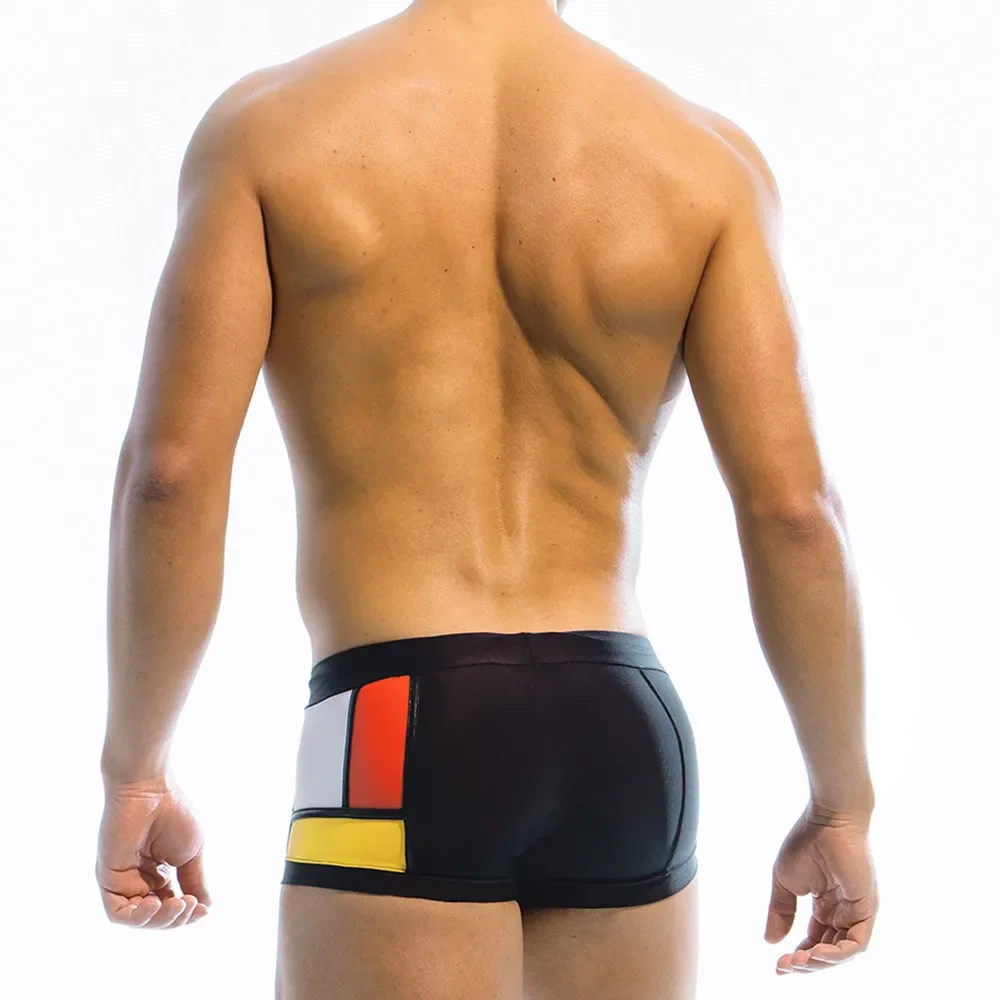 メンズカラーブロックサーフショーツパンツ、水着、水着、ボクサ - Boxer Shorts Modal のレビューと価格