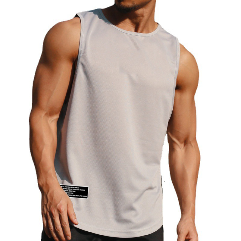 男性ジムシングレットボディービルストリンガータンクトップスポ - Sleeveless Undershirt のレビューと価格