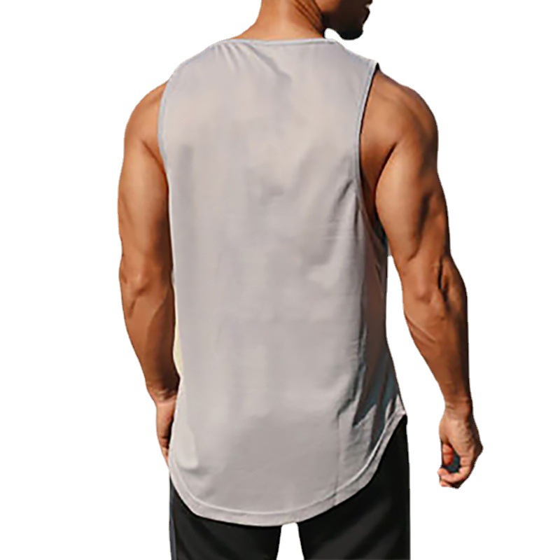 男性ジムシングレットボディービルストリンガータンクトップスポ - Sleeveless Undershirt のレビューと価格