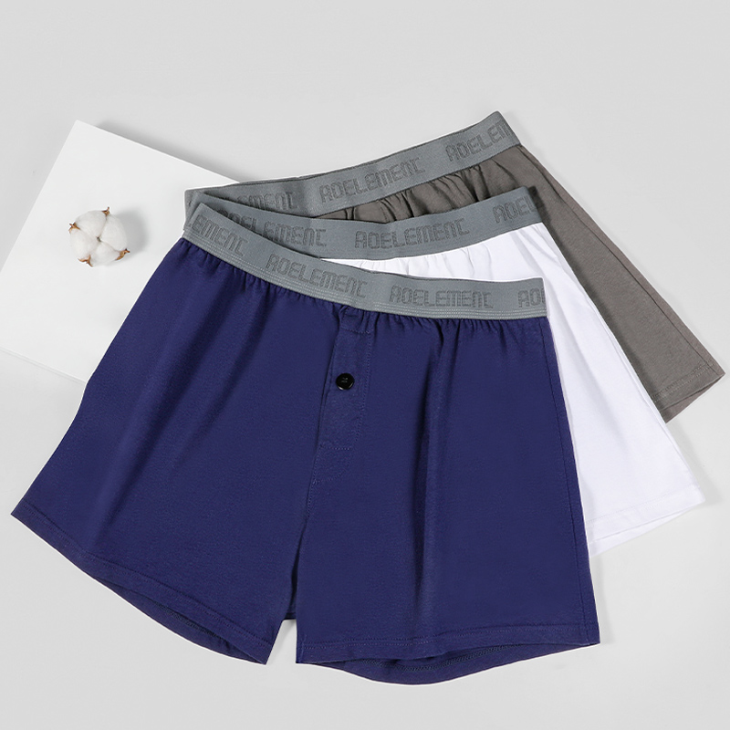 3PC モーダル u レイズドメンズブリーフミッドウエストボ - Boxer Shorts Modal のレビューと価格
